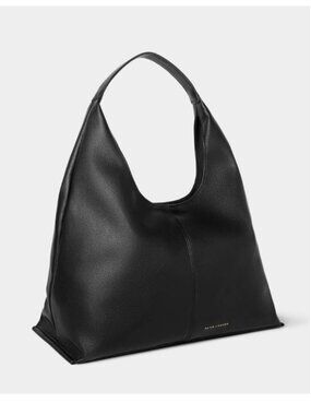 NEW Katie Loxton Black Pebbled Shoulder Tote Handbag